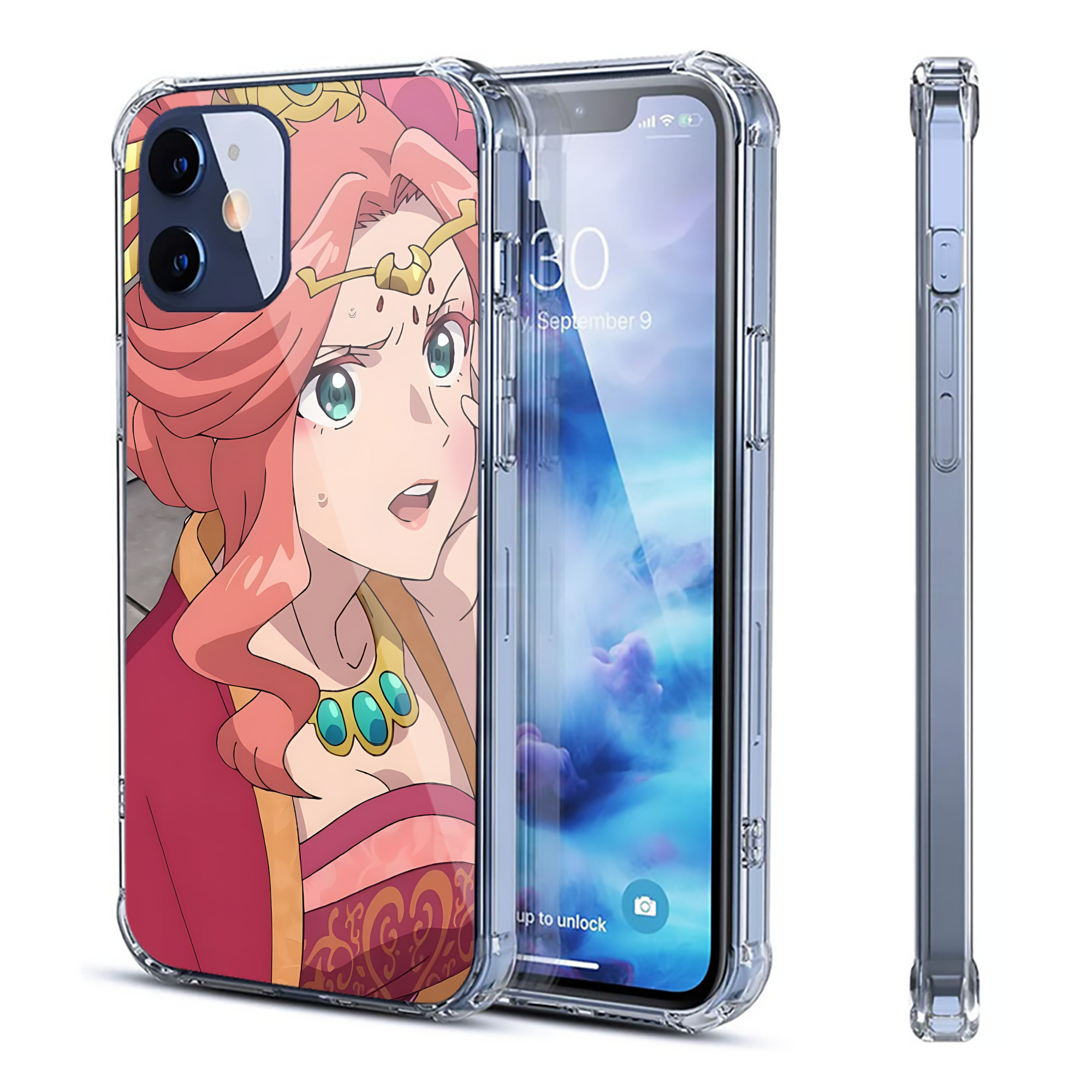 （画像用） 薬屋のひとりごと The Apothecary Diaries 【iPhone 12シリーズ対応】透明スマホケース（クリアソフトケース）